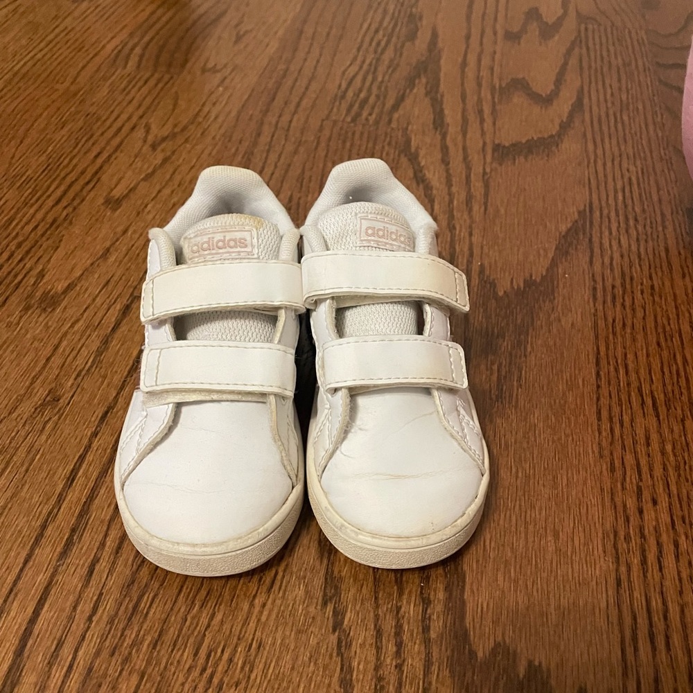 Toddler Grand Court Adidas Sneakers Rose Gold